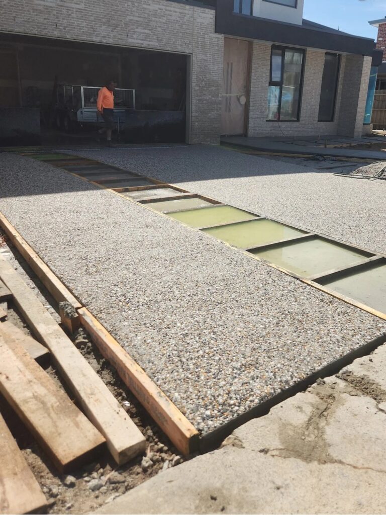 exposed aggregate springvale